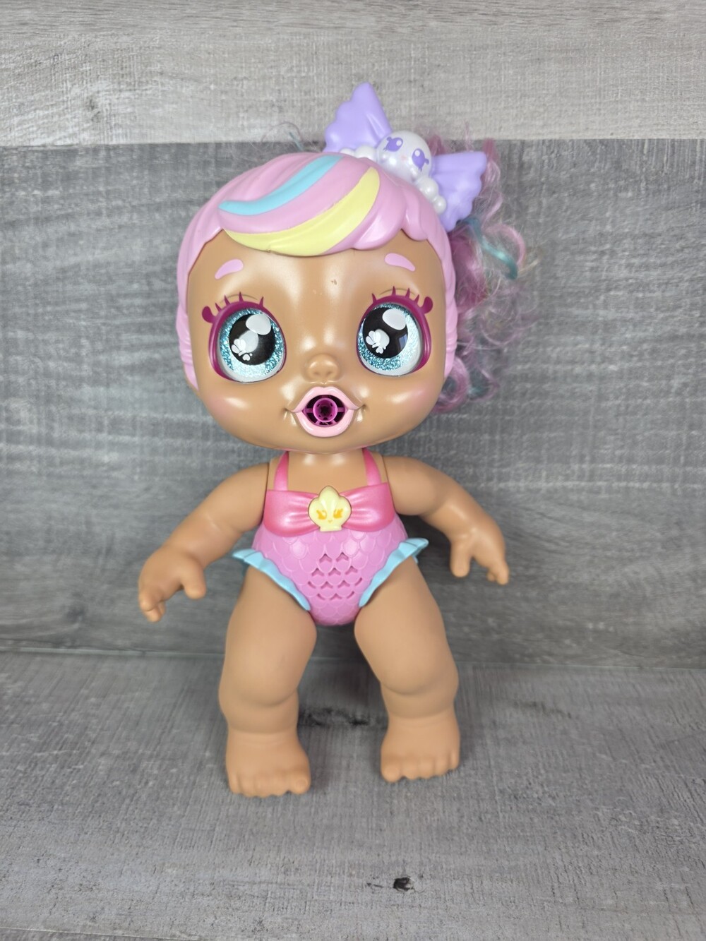 Kindi Kids Poppi Pearl Bubble N Sing Ice Cream Doll Bubbles Singing Tested b50